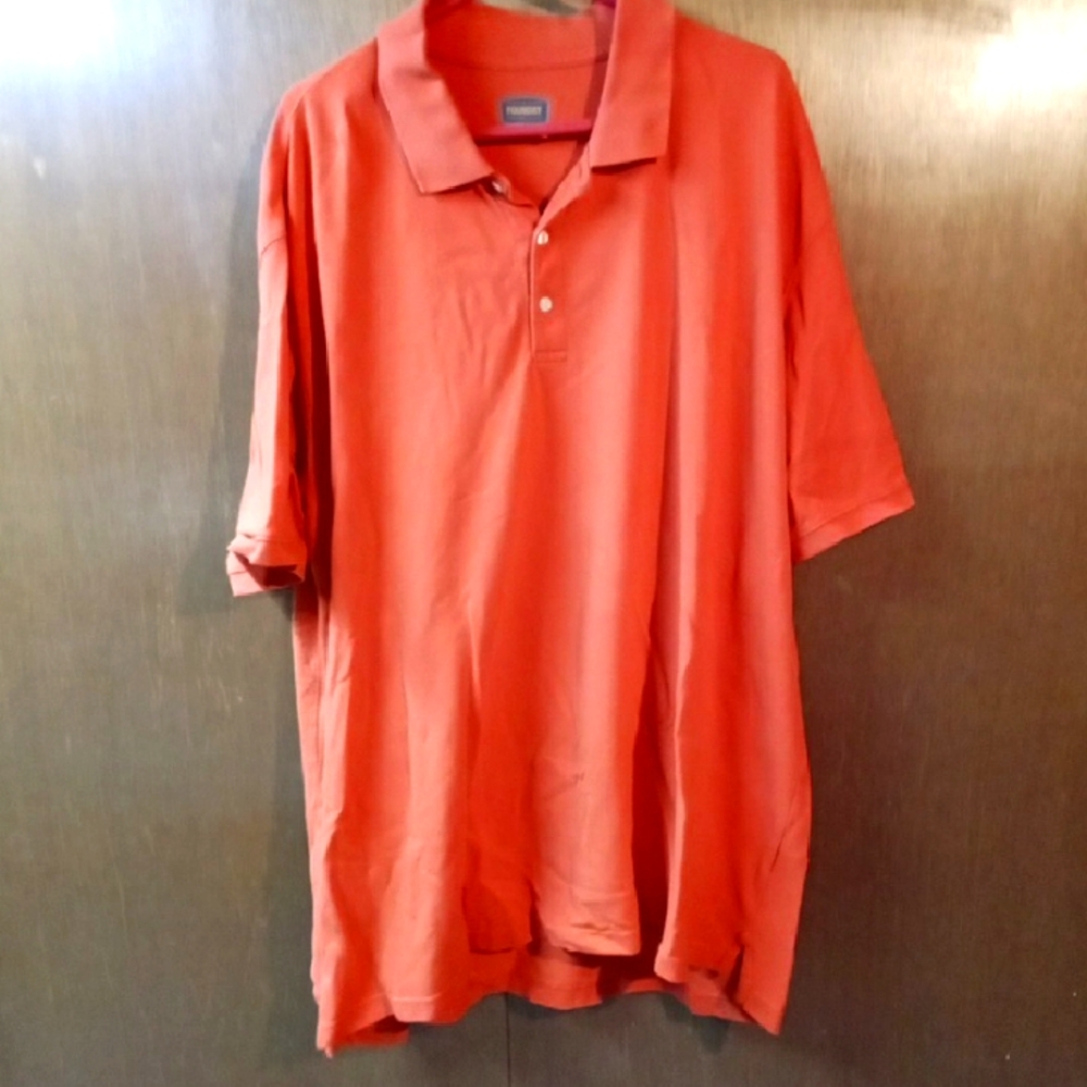 Foundry Orange Polo Shirt Classic Style